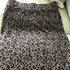 Carbon 38 body con animal print midi